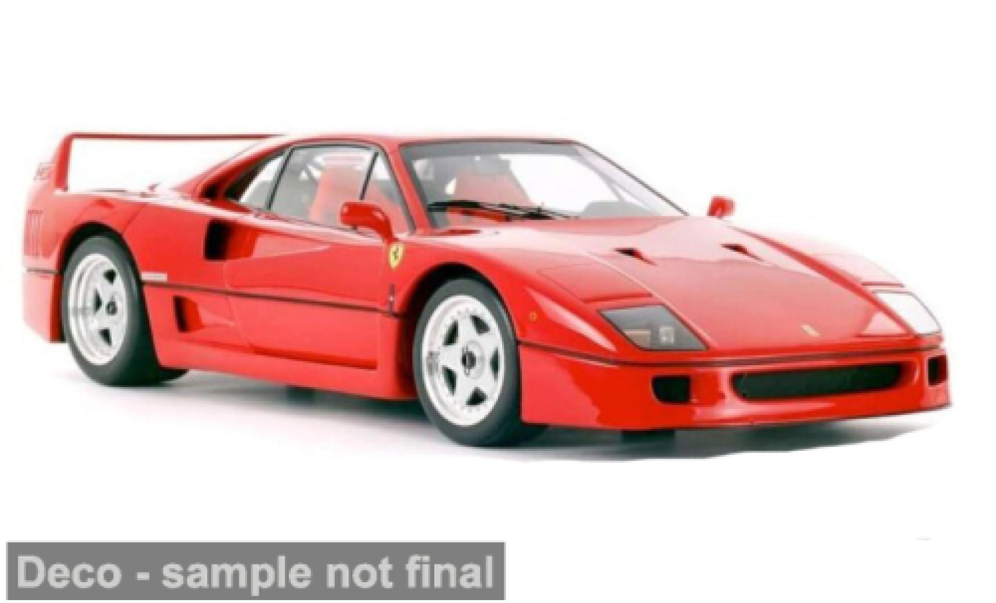 Ferrari F40 1/18 Burago Bburago rood 1:18 modelauto