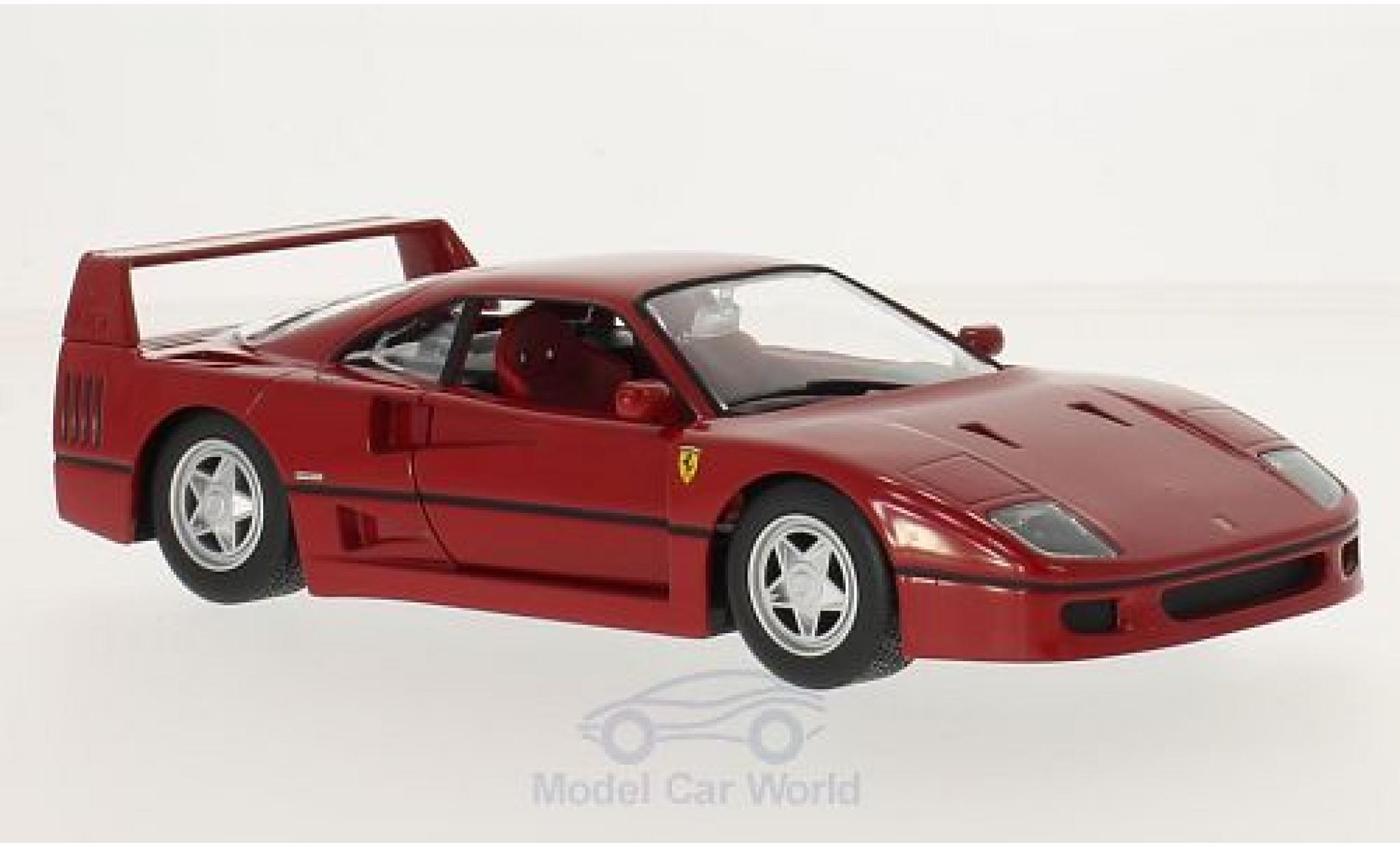 Ferrari F40 1/24 Burago rood modelauto
