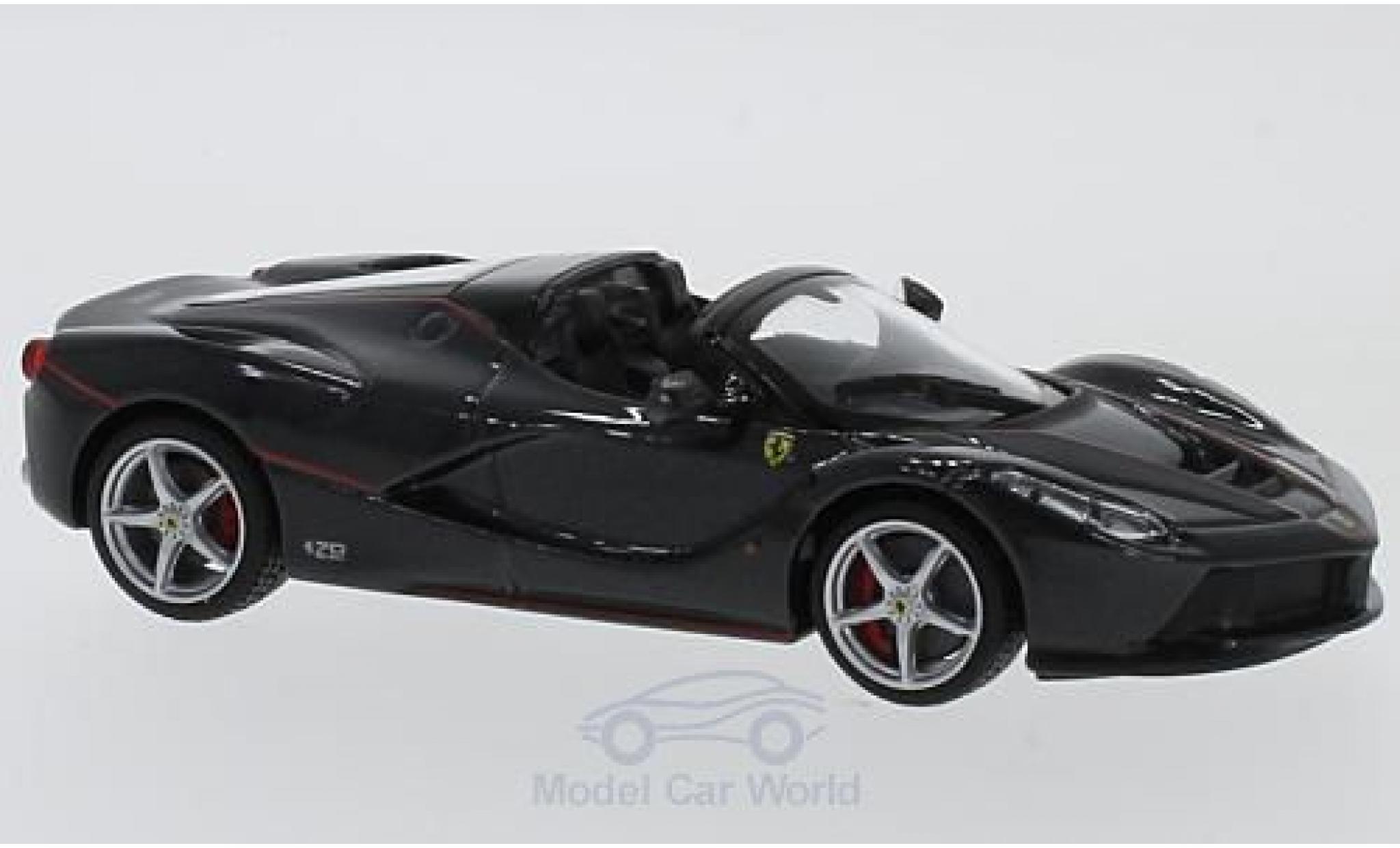 Ferrari LaFerrari 1/43 Burago Laferrari Aperta zwart modelauto