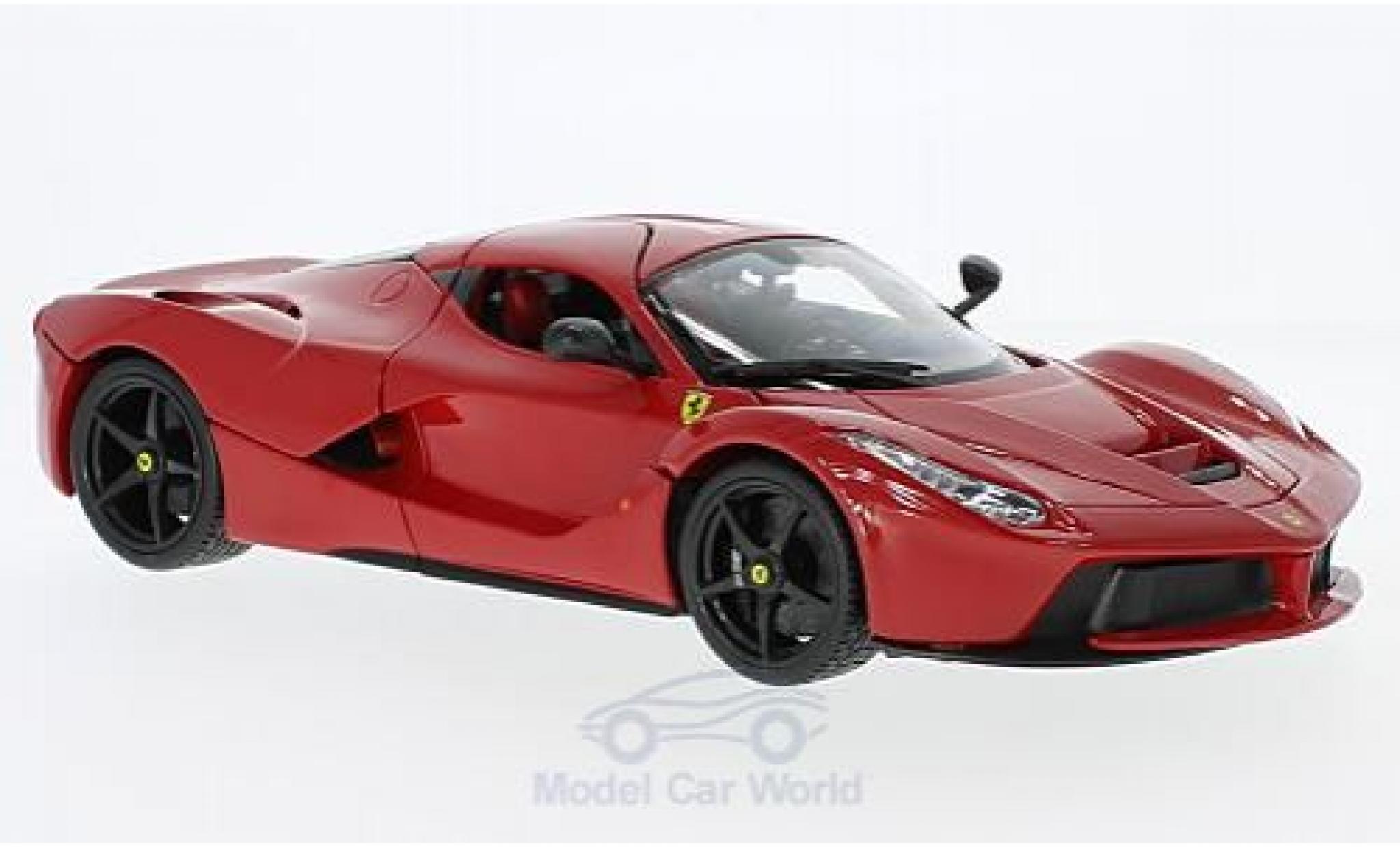 Ferrari LaFerrari 1/43 Burago La rood modelauto