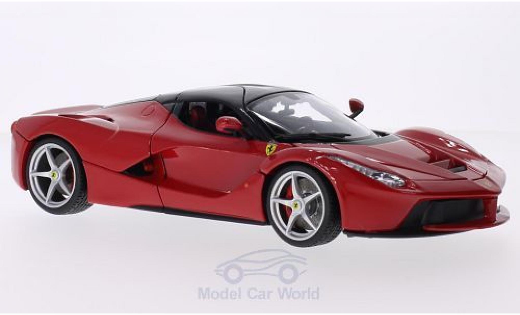 Ferrari LaFerrari 1/18 Burago La rood ohne Vitrine modelauto