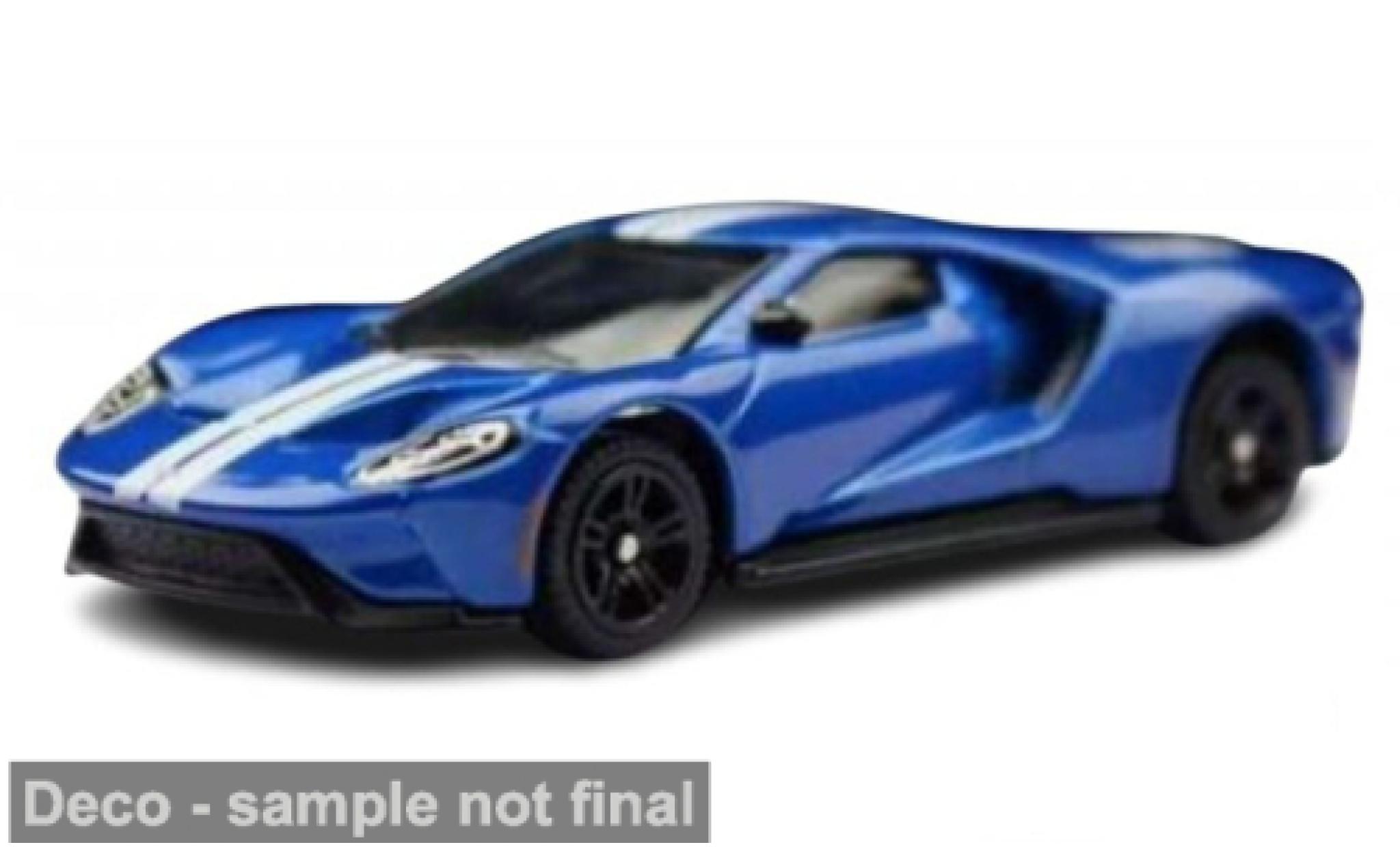 Ford GT 1/64 Burago Bburago blauw 2025 1:64 modelauto