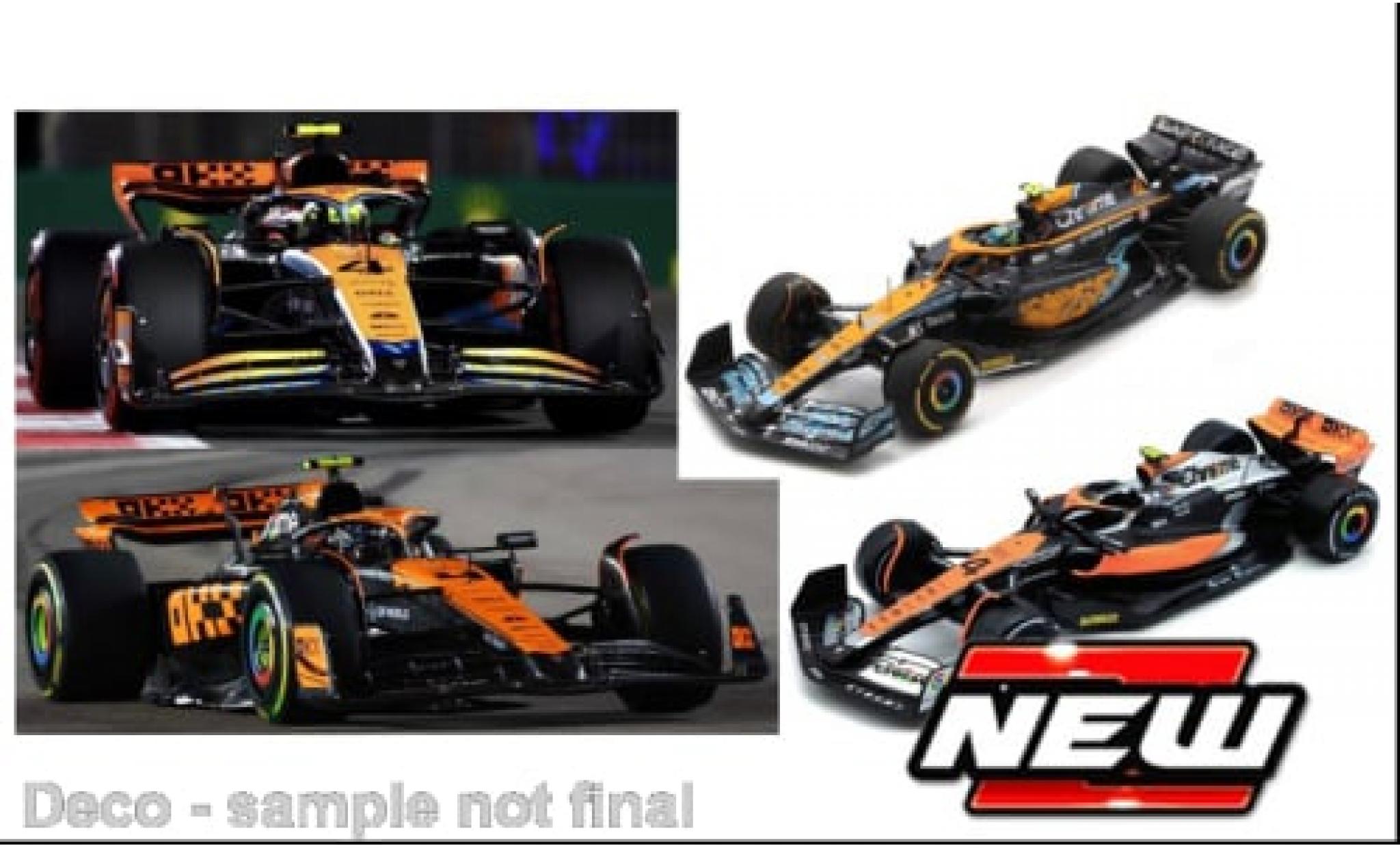 McLaren F1 1/43 Burago Bburago 4er Set: Formula 1 Team Formel 1 1:43 modelauto