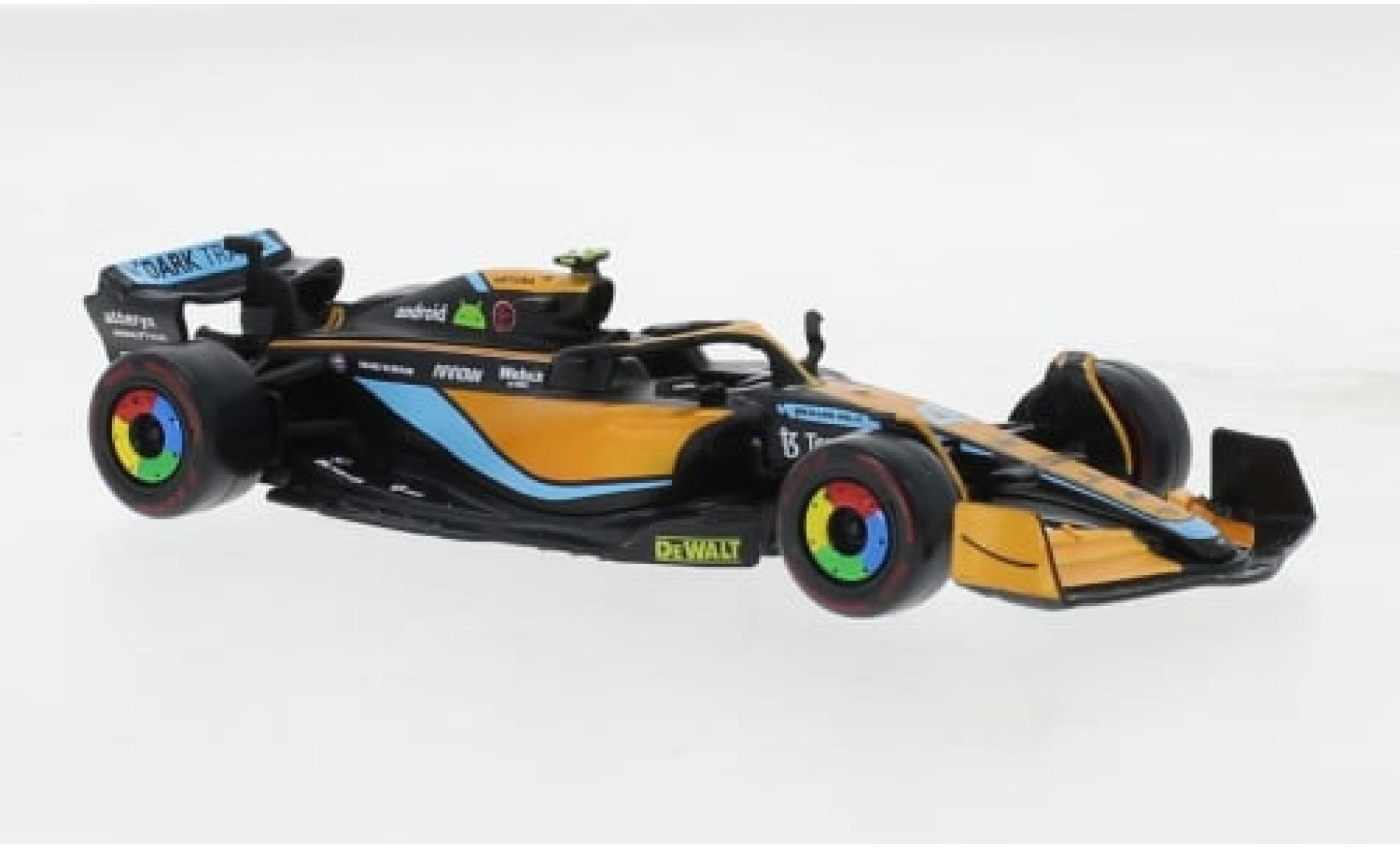 McLaren F1 1/43 Burago Bburago MCL36 No.4 Team Formel 1 GP Australien 2022 1:43 modelauto