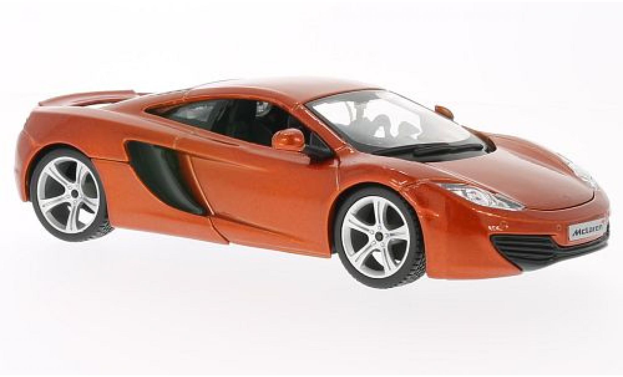 McLaren MP4-12C 1/24 Burago oranje modelauto