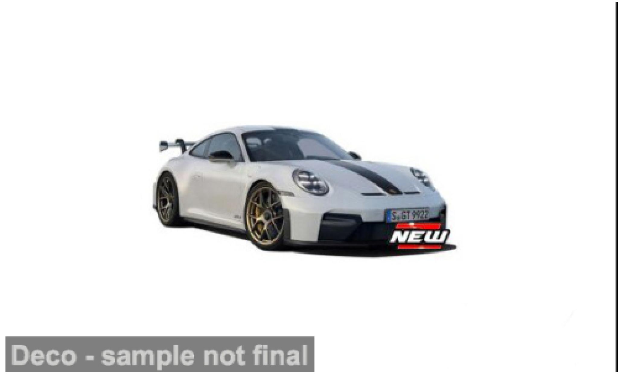 Porsche 911 1/24 Burago Bburago GT3 grijs 2025 1:24 modelauto