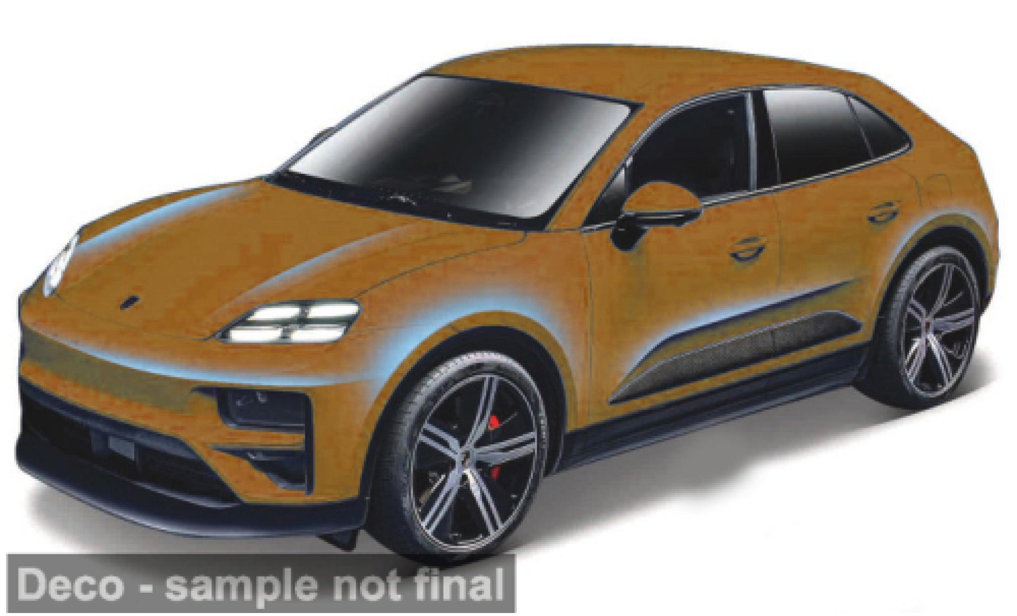 Porsche Macan Turbo 1/24 Burago Bburago kupfer 2024 1:24 modelauto