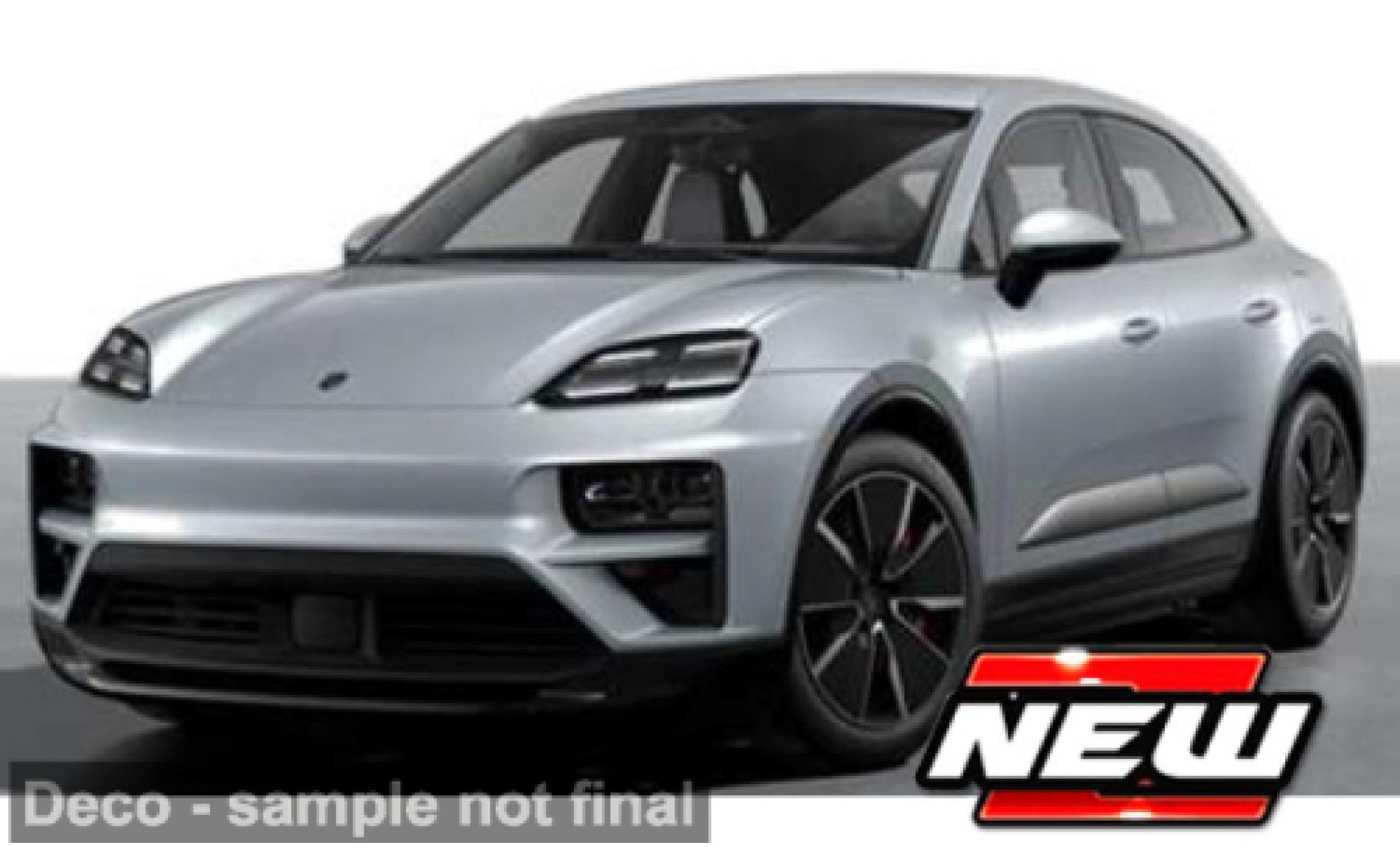 Porsche Macan Turbo 1/24 Burago Bburago grijs 2024 1:24 modelauto