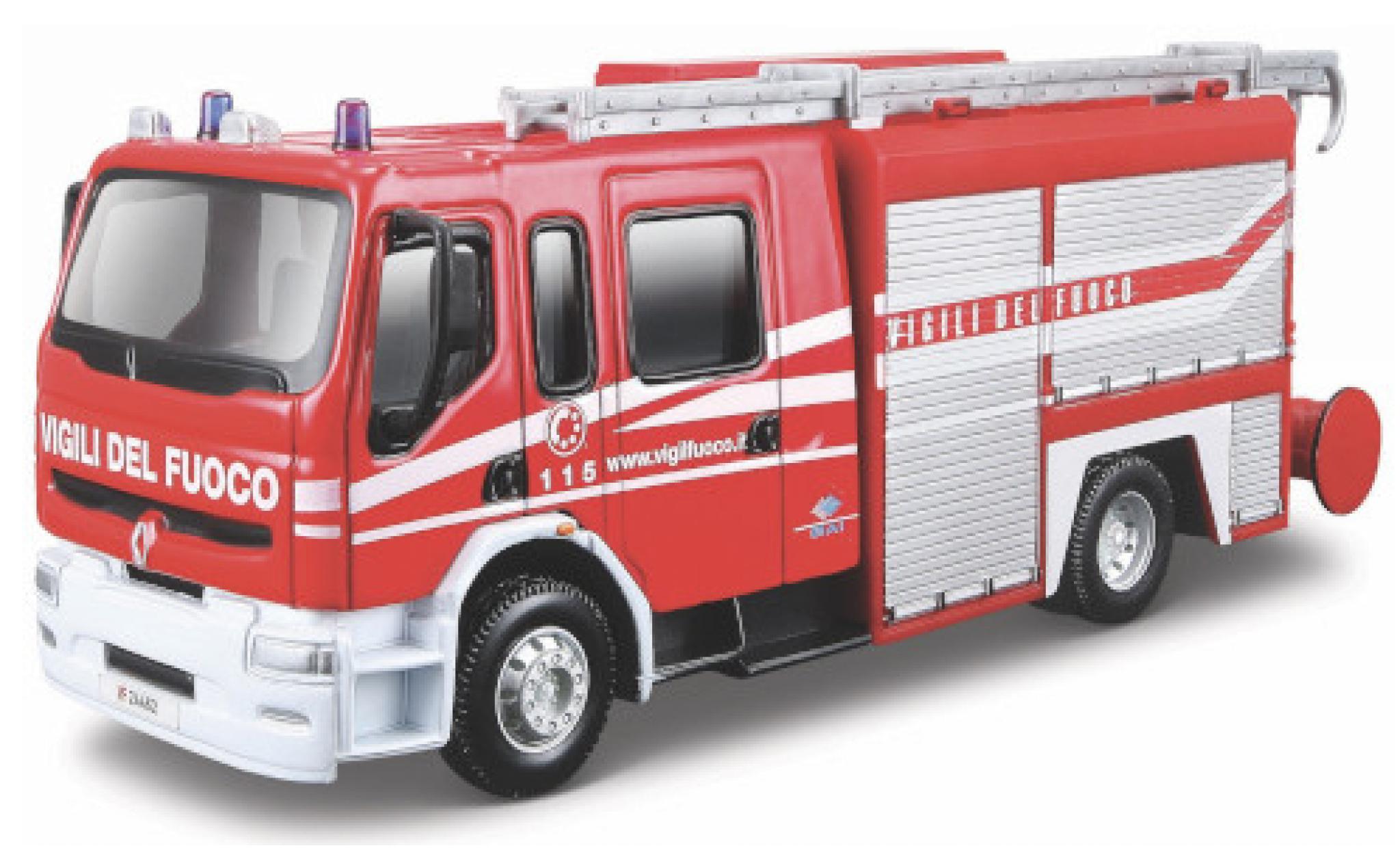 Renault Premium 1/50 Burago Vigili del Fuoco (I) modelauto