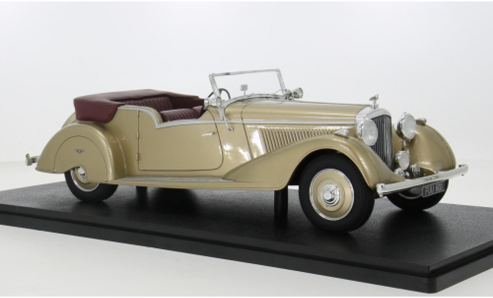 Bentley 4.5 1/18 Cult Scale Models 4.25 L Vanden Plas Tourer beige 1938 1:18 modelauto