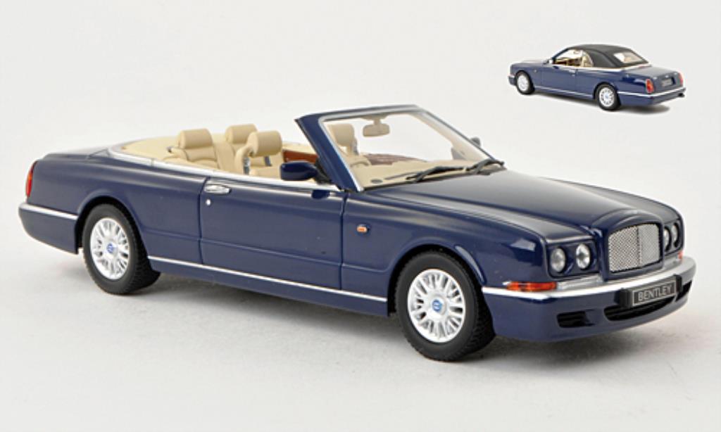 Bentley Azure 1/43 Minichamps blauw RHD 1996 modelauto