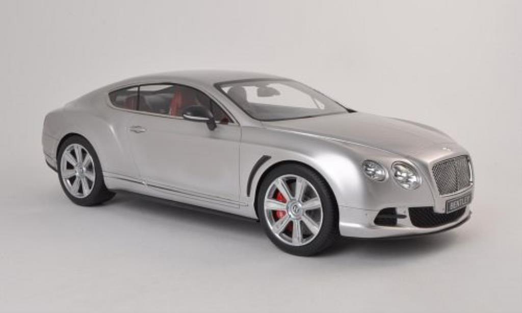 Bentley Continental GT 1/12 CMF GT Speed grijs RHD 2012 modelauto