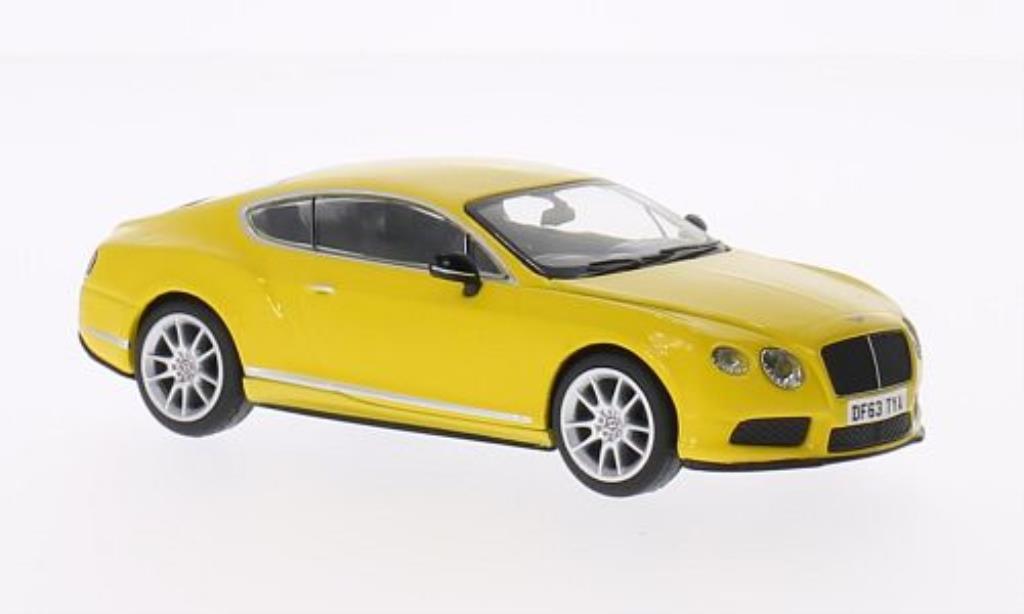 Bentley Continental GT 1/43 Corgi GT V8 S geel RHD modelauto