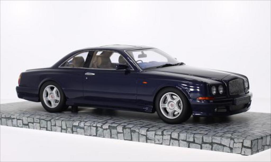 Bentley Continental 1/18 Minichamps SC metallic blauw RHD 1998 modelauto