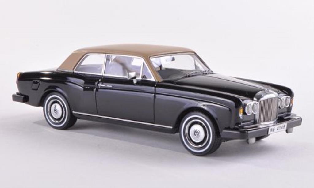 Bentley Corniche 1/43 Neo FHC zwart/beige RHD 1977 modelauto