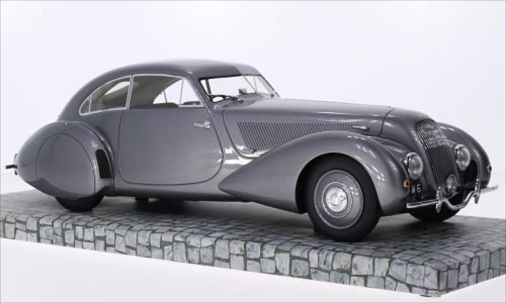 Bentley Embiricos 1/18 Minichamps metallic grijs RHD 1938 modelauto
