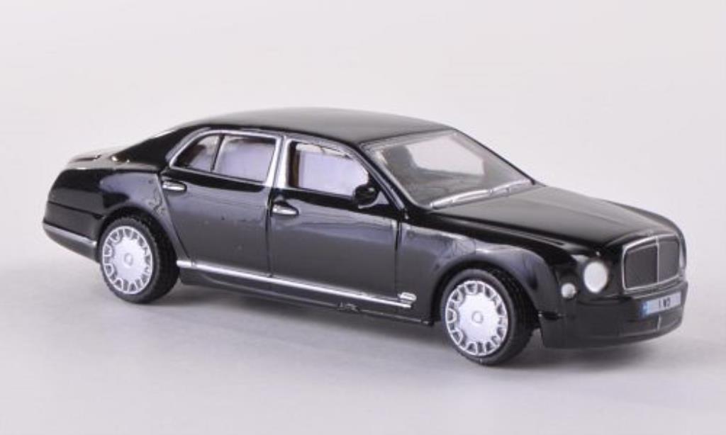 Bentley Mulsanne 1/76 Oxford zwart modelauto
