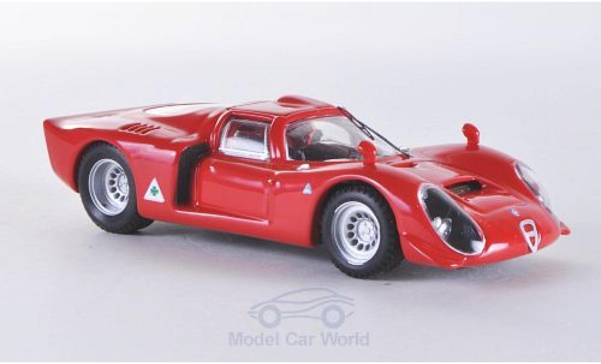 Alfa Romeo 33.2 1/43 Best rood modelauto