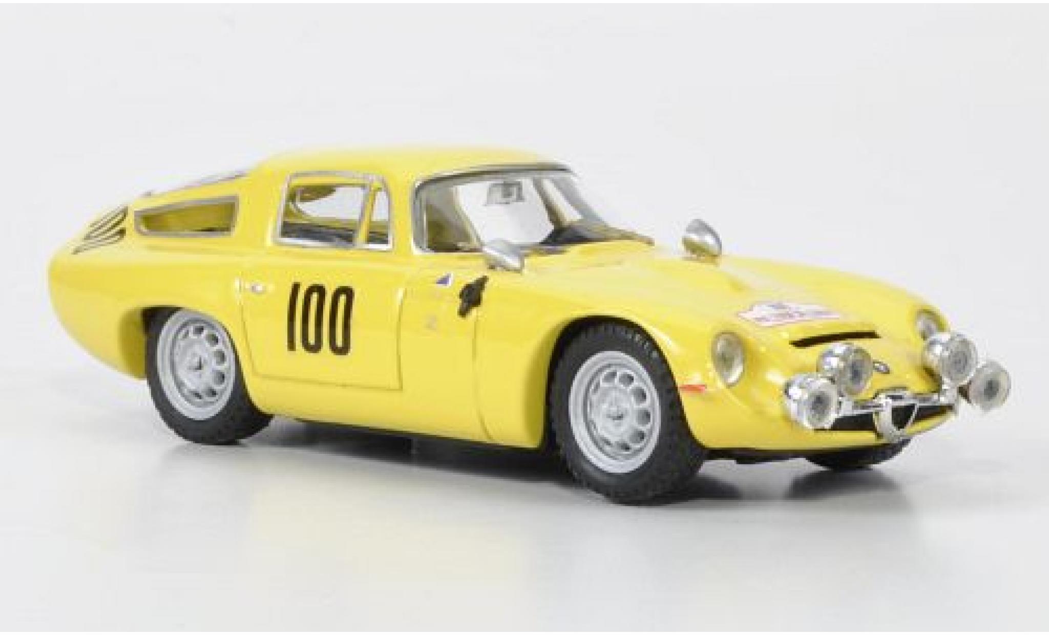 Alfa Romeo TZ1 1/43 Best No.100 Tour de Corse 1963 Masoero/Maurin modelauto