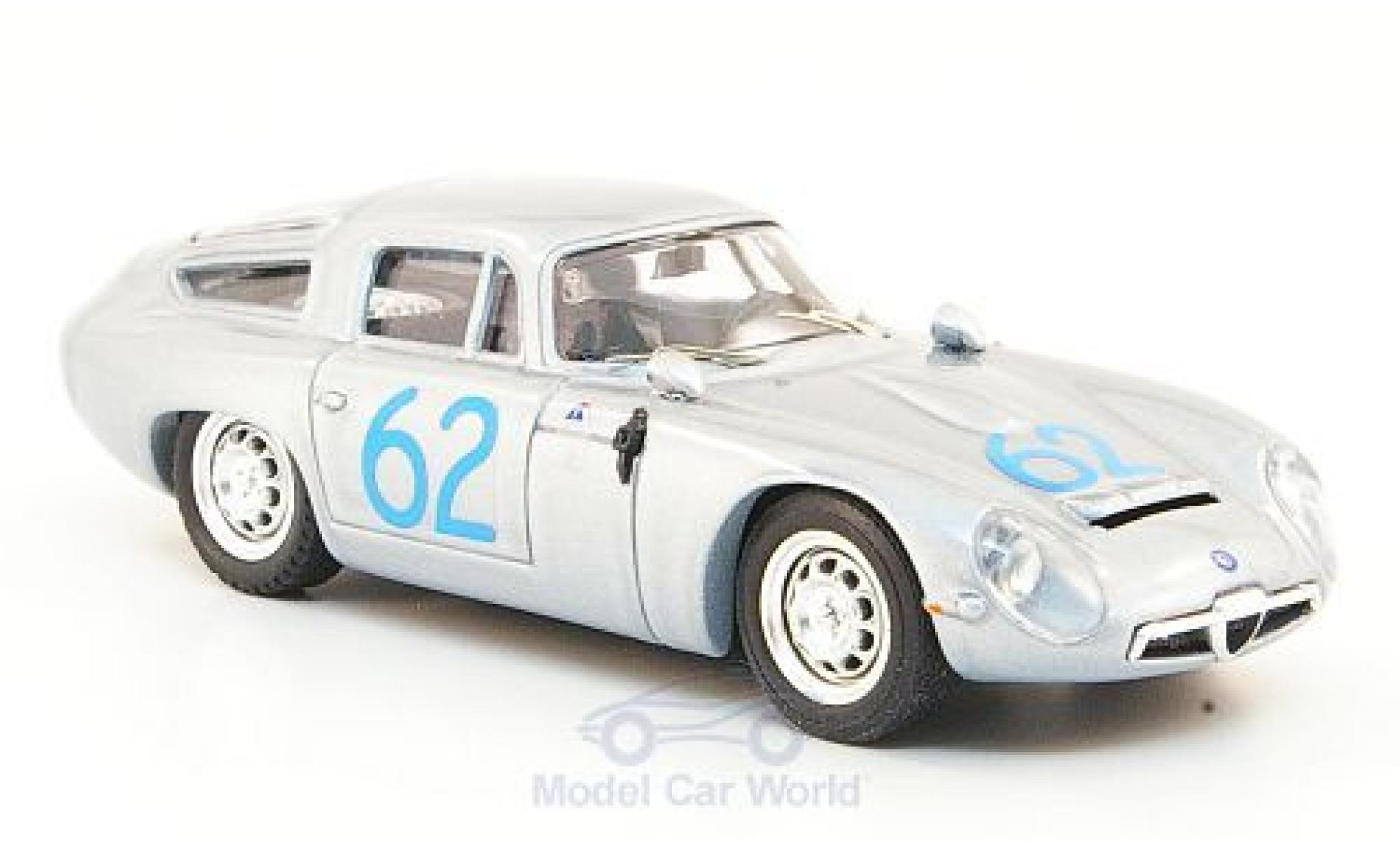 Alfa Romeo TZ1 1/43 Best No.62 Targa Florio 1964 modelauto