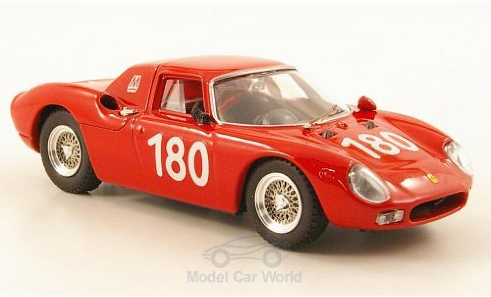 Ferrari 250 LM 1/43 Best LM No.180 Targa Florio 1966 C.Ravetto/G.Starrraba modelauto