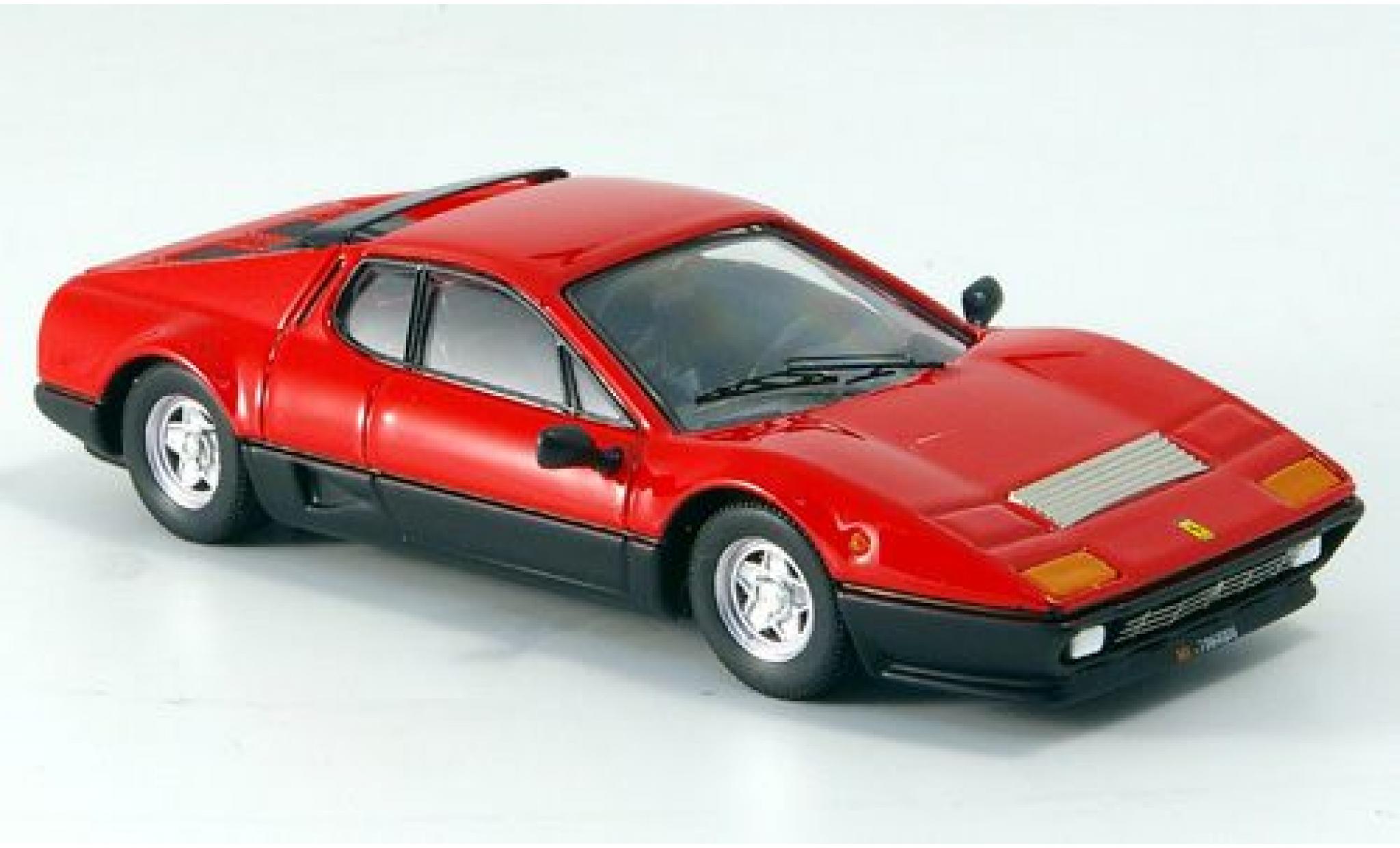Ferrari 512 1/43 Best BB rood/zwart 1976 modelauto