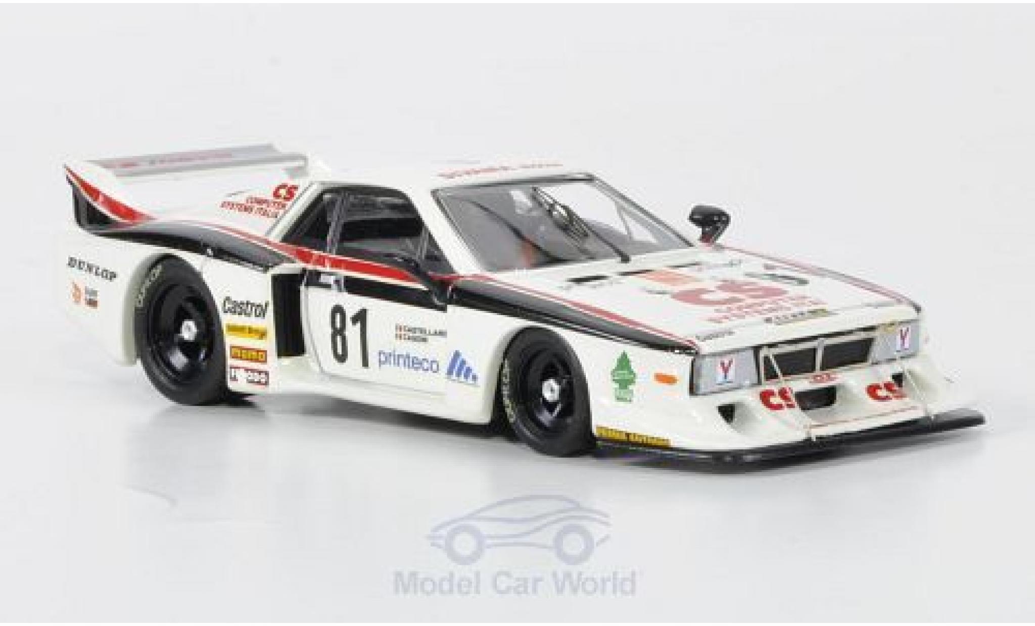 Lancia Beta 1/43 Best Turbo No.81 Vesuvio Racing Monza 1982 Casoni modelauto