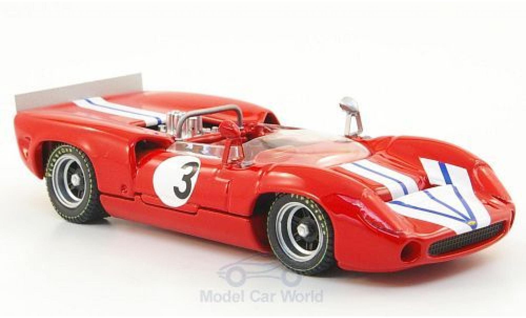 Lola T70 1968 1/43 Best Spider No.3 Bridgehampton 1968 G.Ralph modelauto