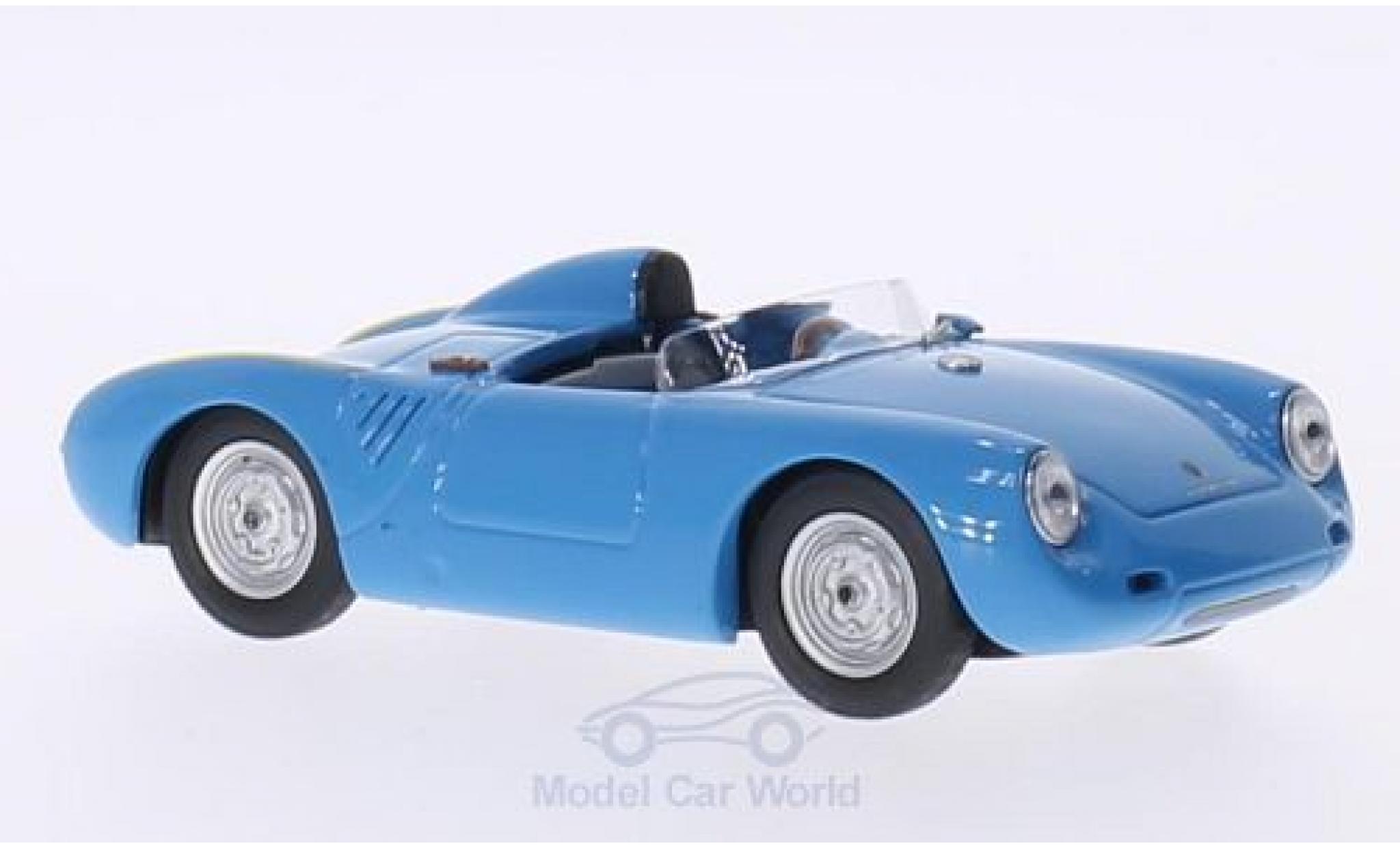 Porsche 550 1957 1/43 Best RS blauw 1957 modelauto