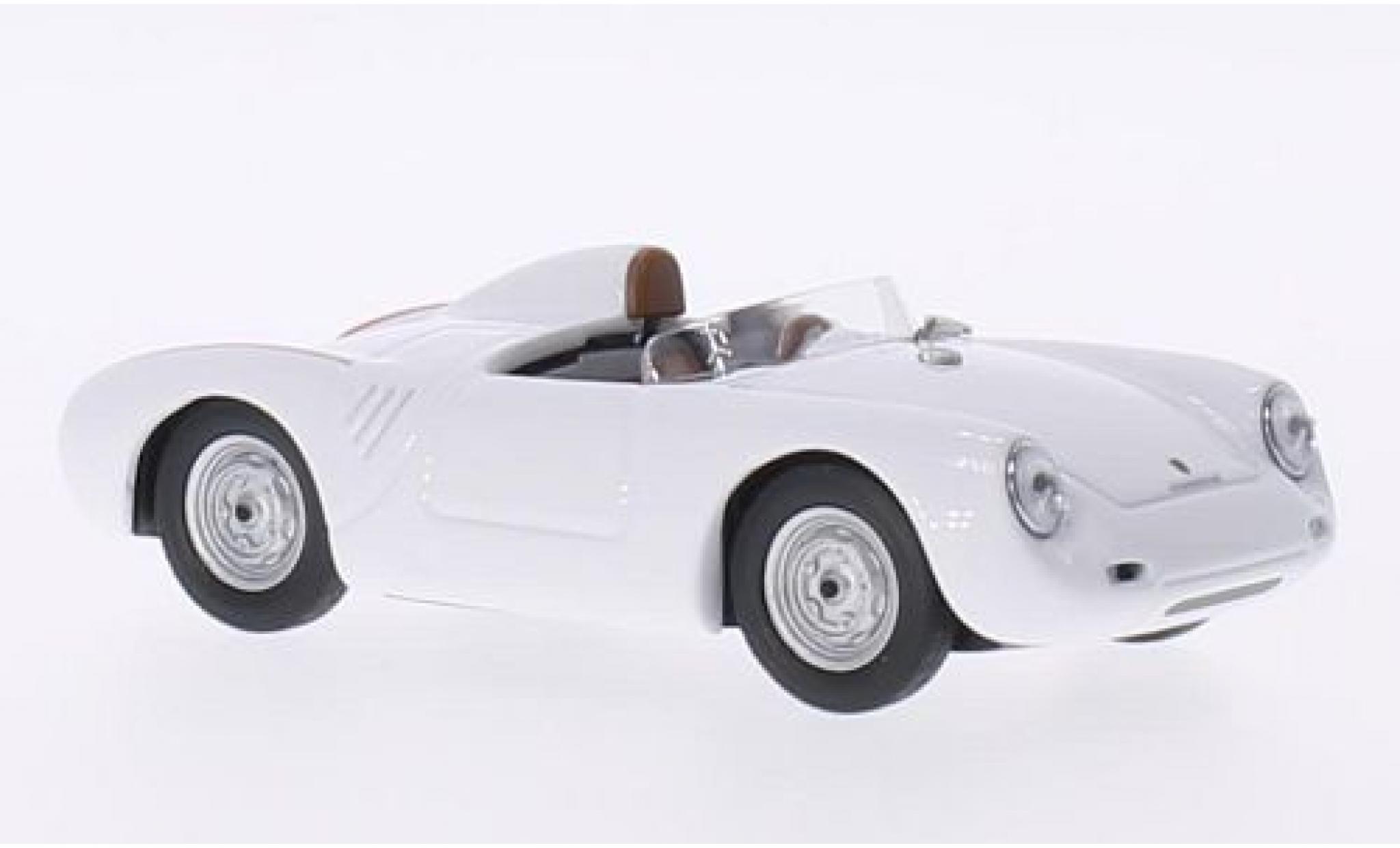 Porsche 550 1/43 Best RS wit 1957 modelauto