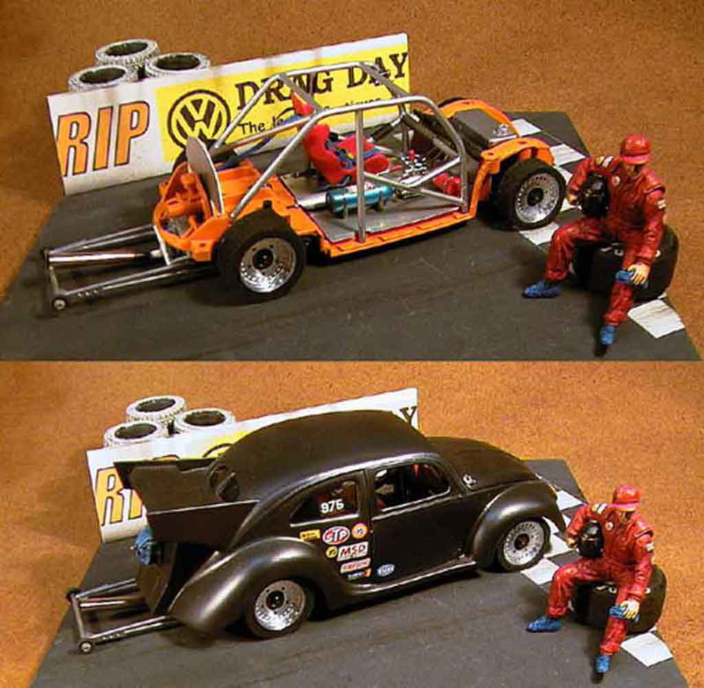Volkswagen Kafer Drag Run cox de 1/18 Solido