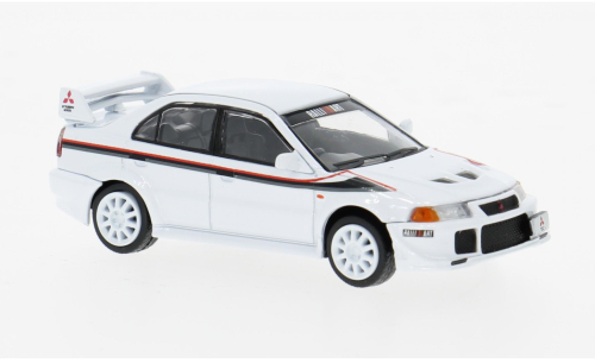 Mitsubishi Lancer 1/64 BM Creations EVO 6.5 wit 1:64 modelauto