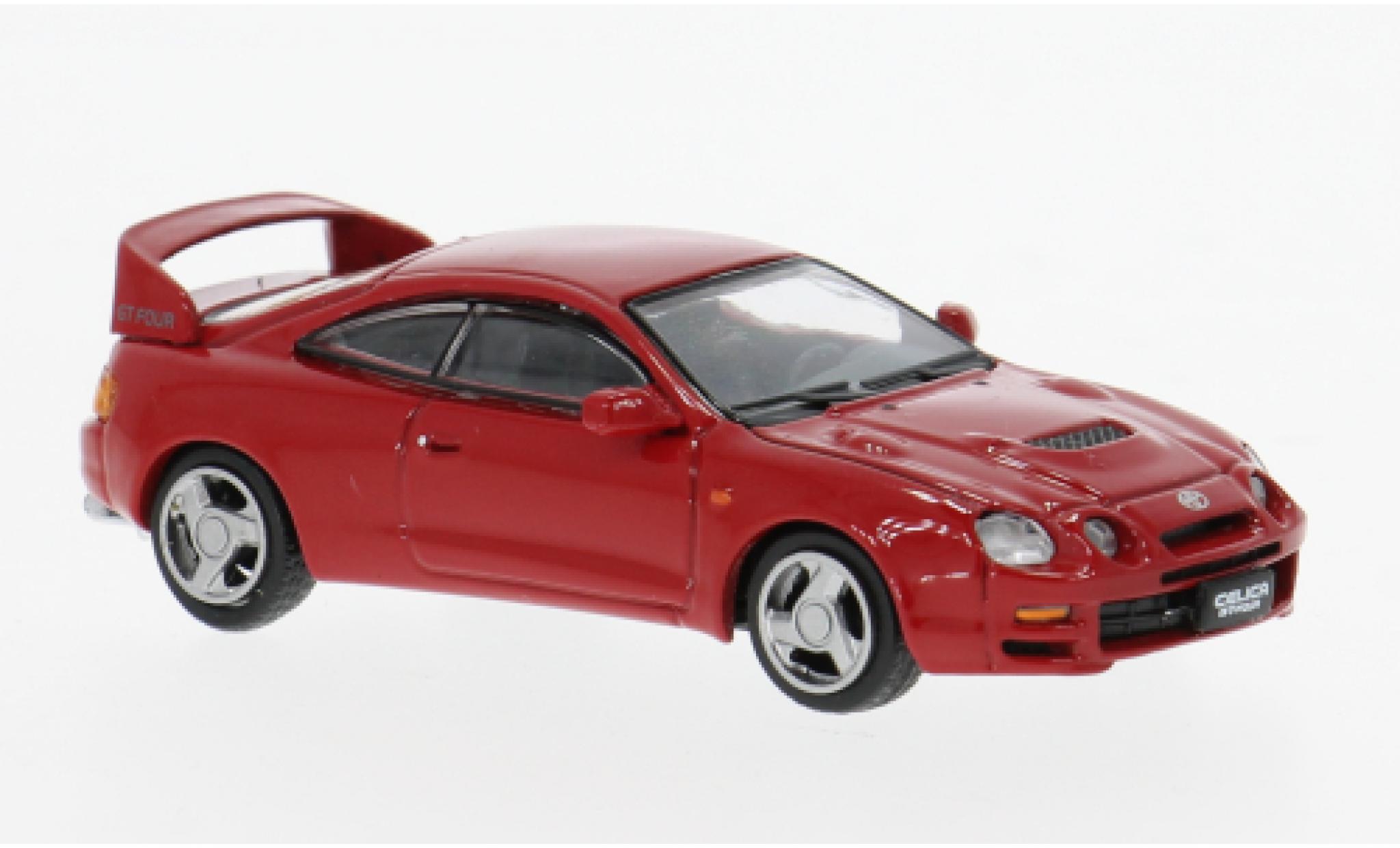 Toyota Celica 1/64 BM Creations GT Four rood 1:64 modelauto
