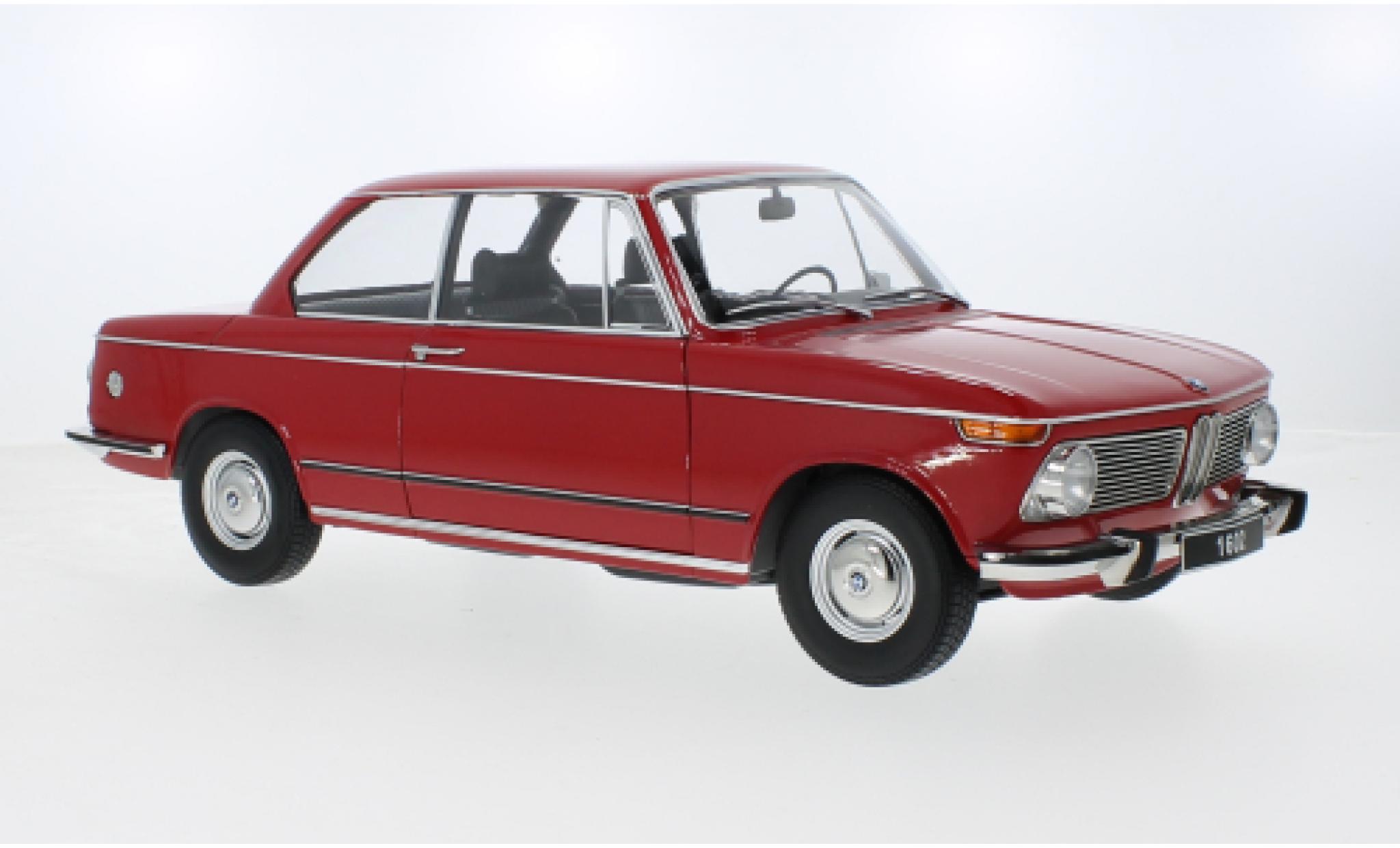 Bmw 1602 1/12 KK Scale rood 1971 1:12 modelauto