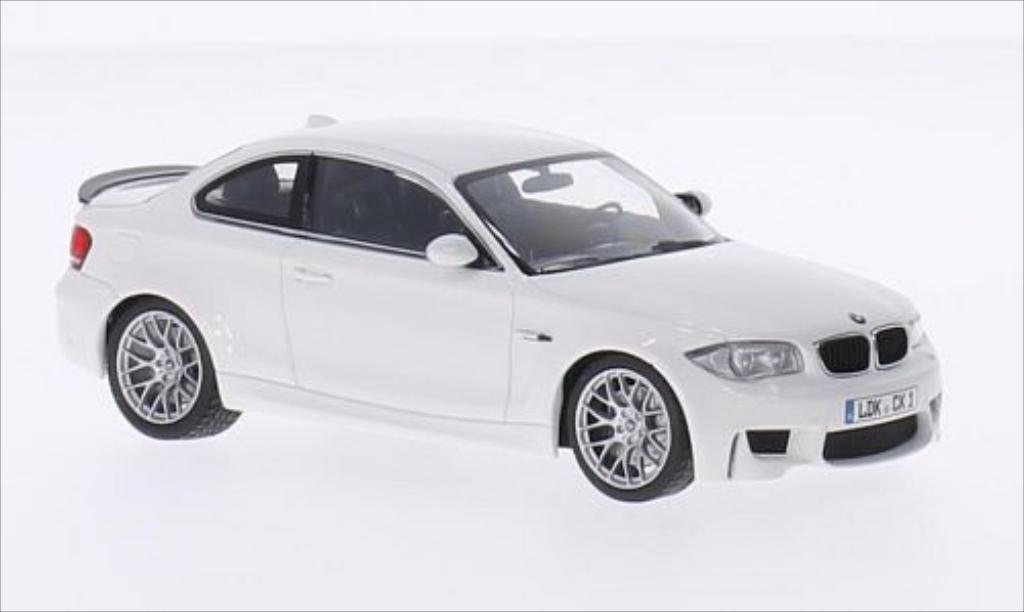 Bmw 1M 1/43 Minichamps M Coupe (E82) wit 2011 modelauto