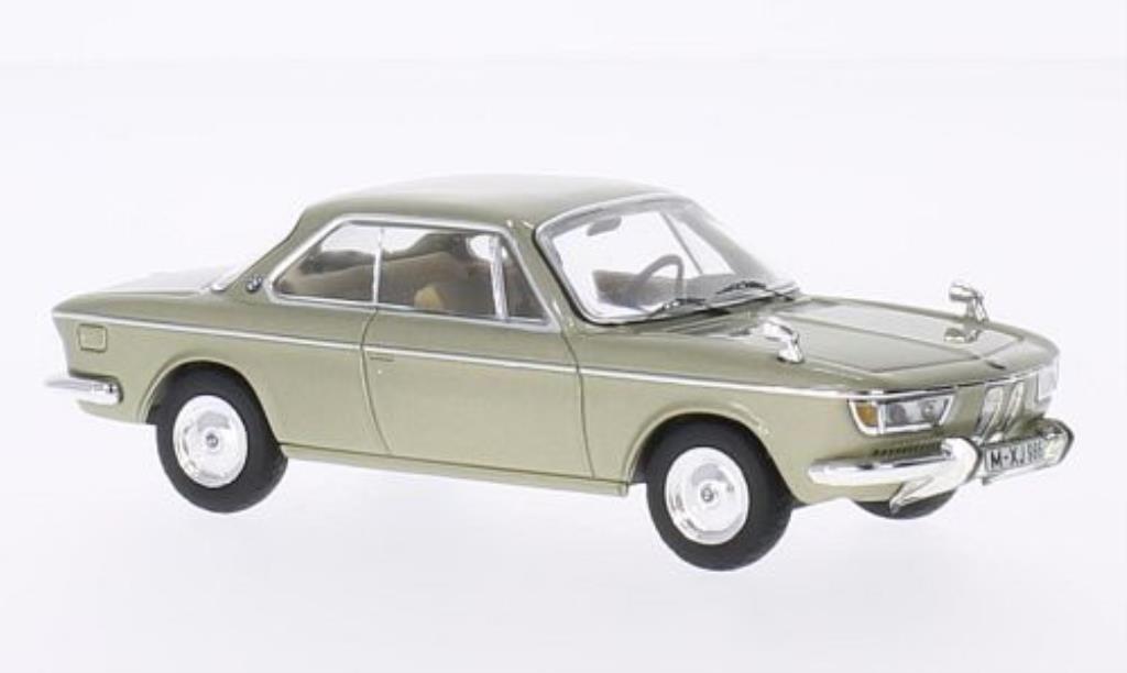 Bmw 2000 CS 1/43 IXO CS CS beige 1970 modelauto