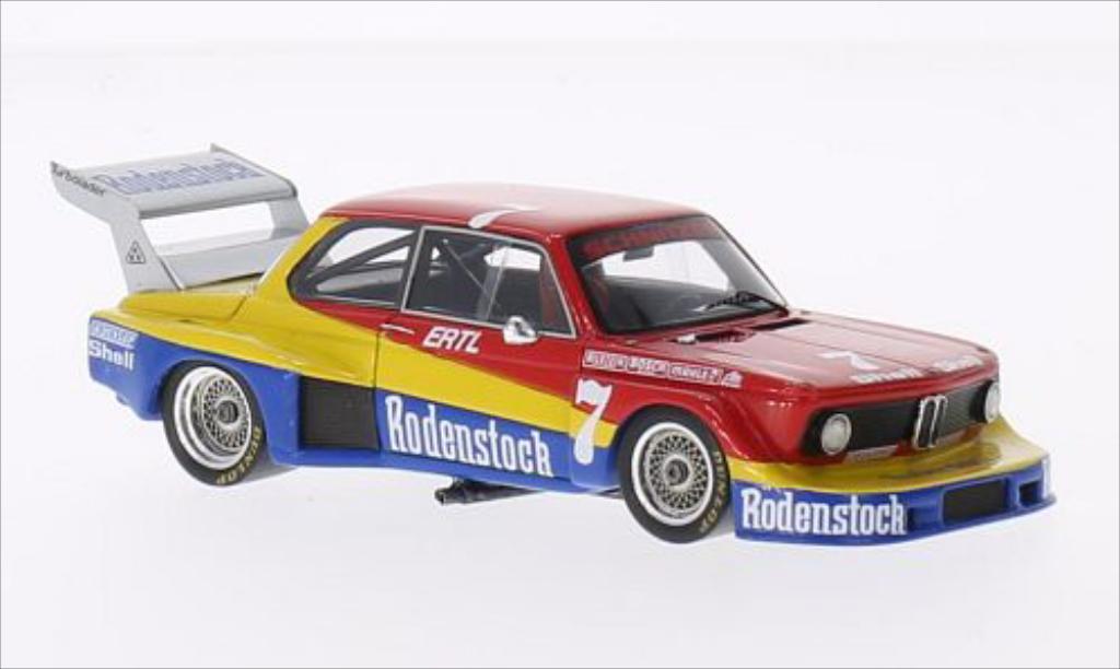 Bmw 2002 Turbo 1/43 Spark Turbo Gr.5 No.7 Schnitzer Rodenstock DRM Zolder 1977 modelauto