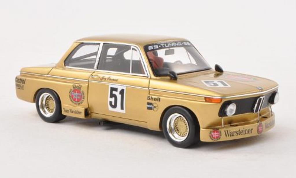 Bmw 2002 Tii 1/43 Spark Tii No.51 Warsteiner DRM Nurburgring 1976 modelauto