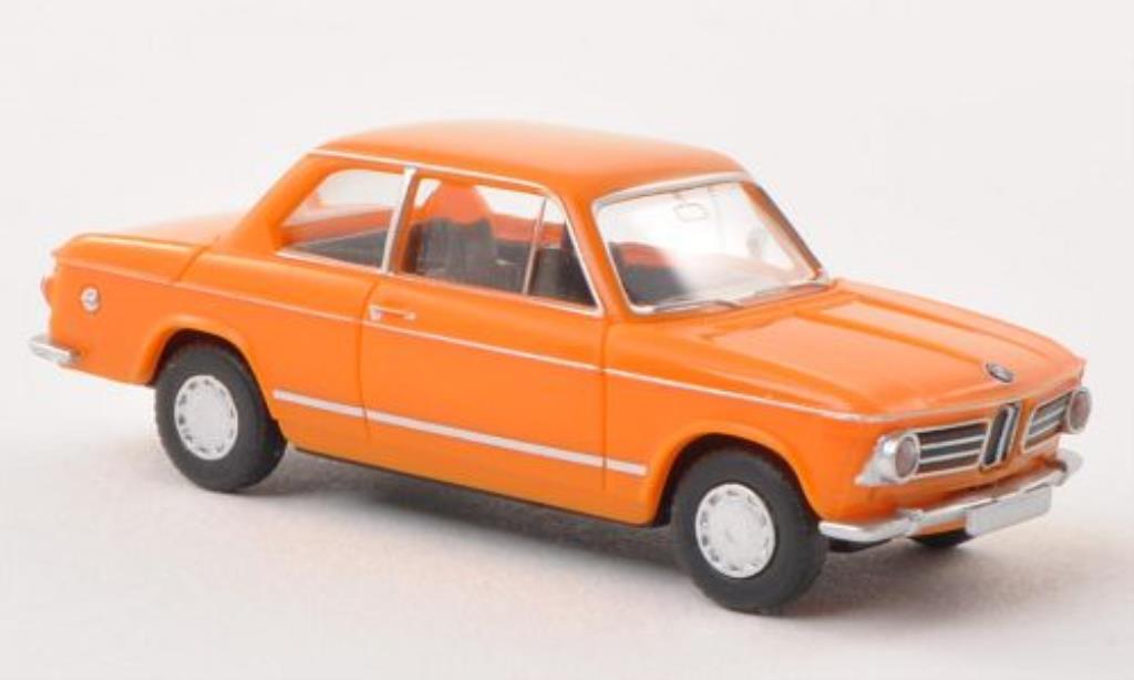 Bmw 2002 1/87 Wiking oranje modelauto