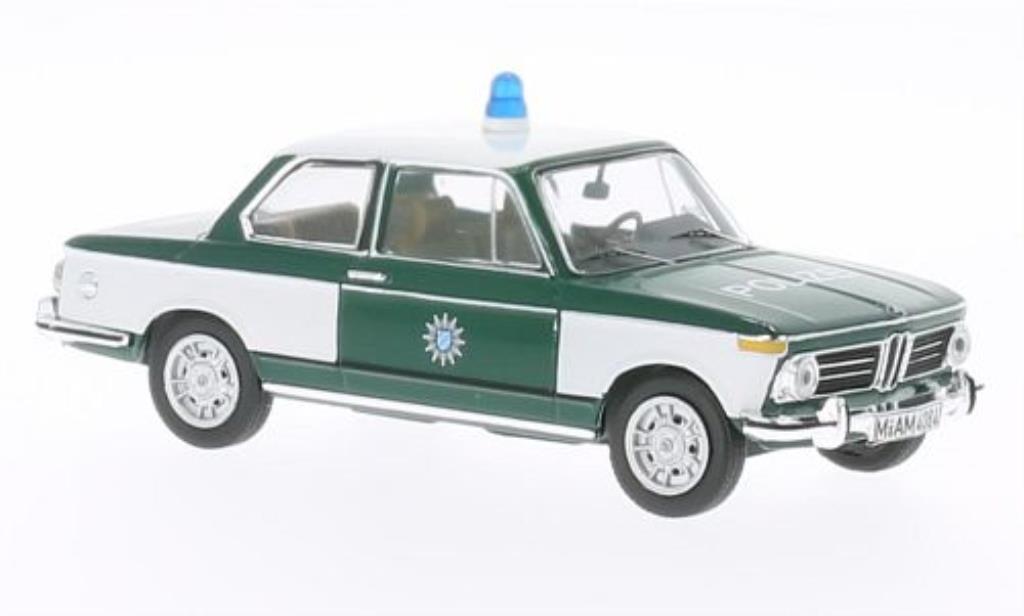 Bmw 2002 Tii 1/43 IXO Tii Politie 1972 modelauto