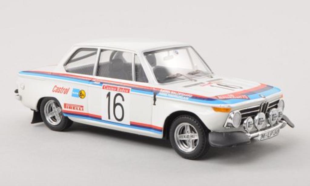 Bmw 2002 Ti 1/43 Trofeu Ti No.16 Alpen Rally osterreich 1973 /H.Thorszelius modelauto