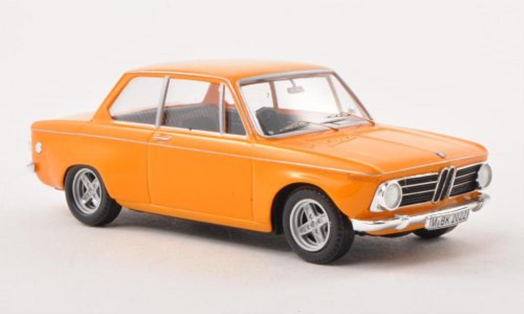 Bmw 2002 Ti 1/43 WhiteBox Ti verbreitert oranje limitierte Auflage 500 Stuck 1971 modelauto