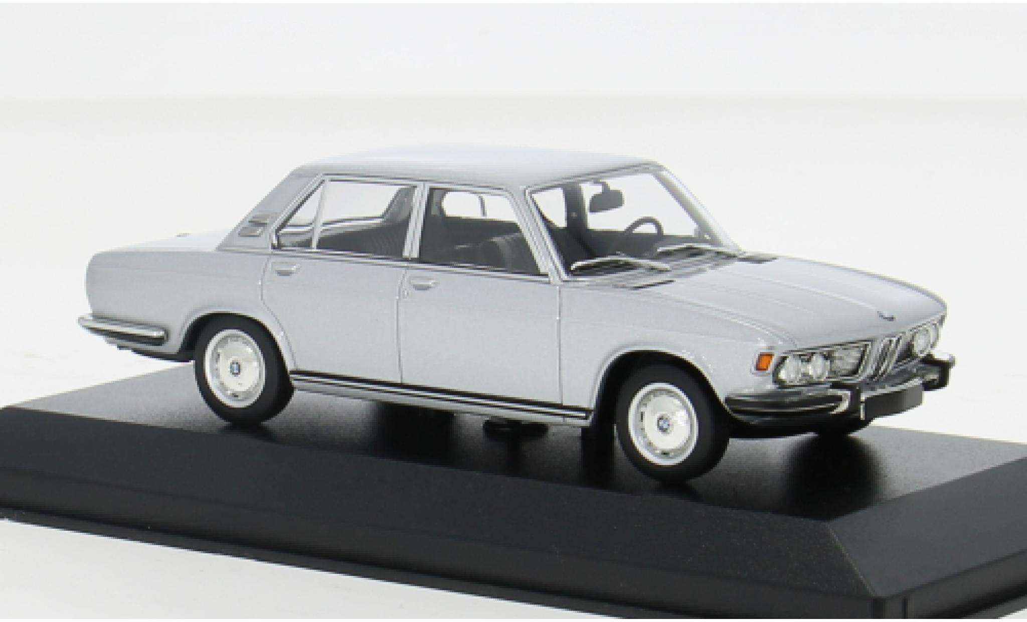 Bmw 2500 1/43 Minichamps (E3) grijs 1:43 modelauto