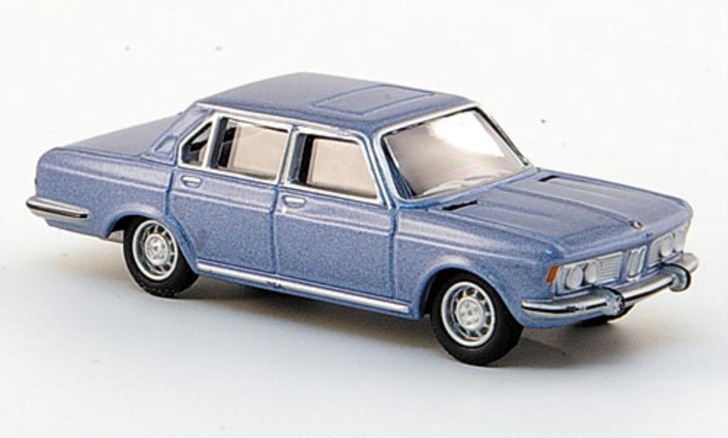 Bmw 2800 E3 1/87 Bub E3 Sedan blauw modelauto