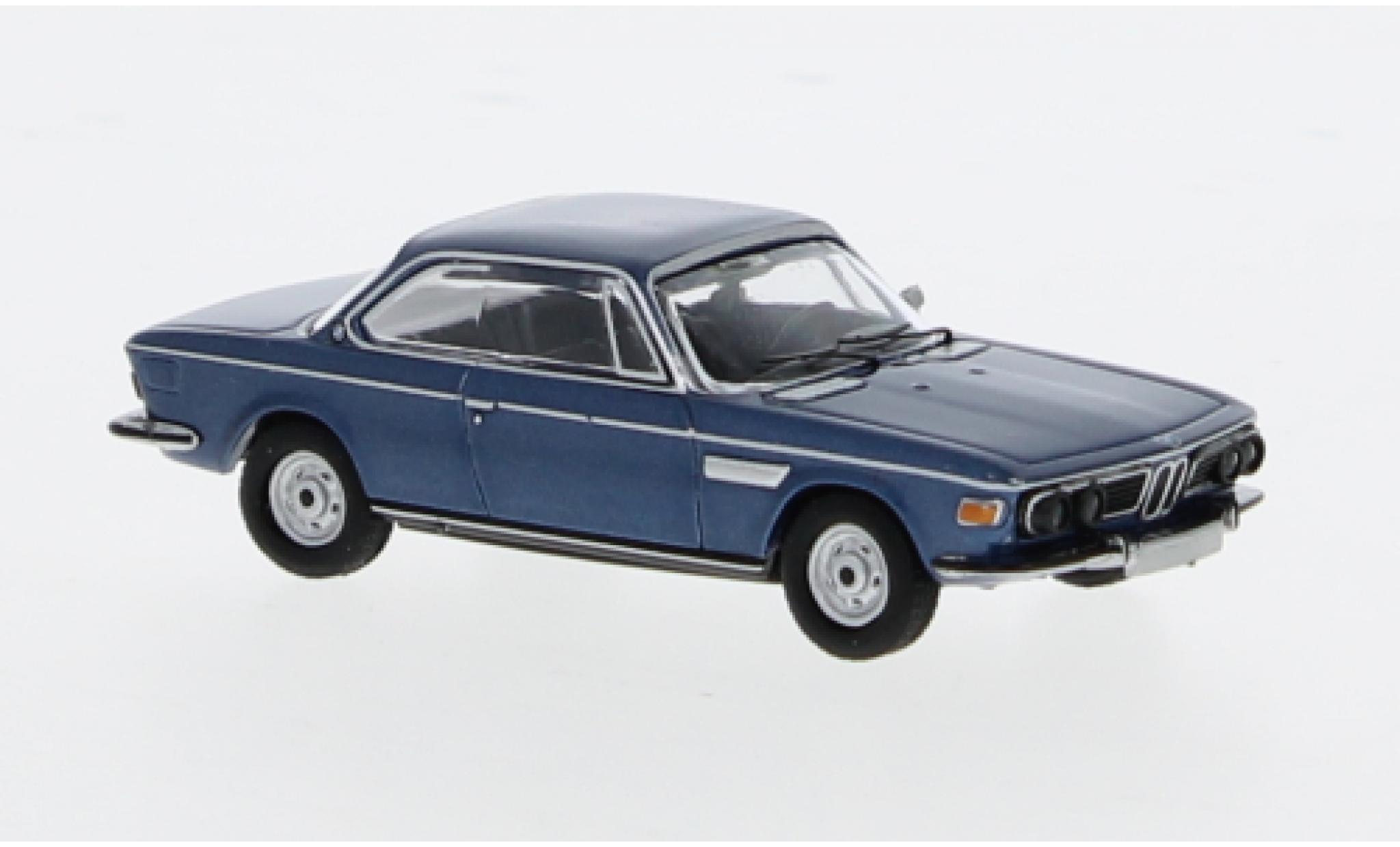 Bmw 3.0 1/87 Minichamps CSI (E9) blauw 1971 1:87 modelauto