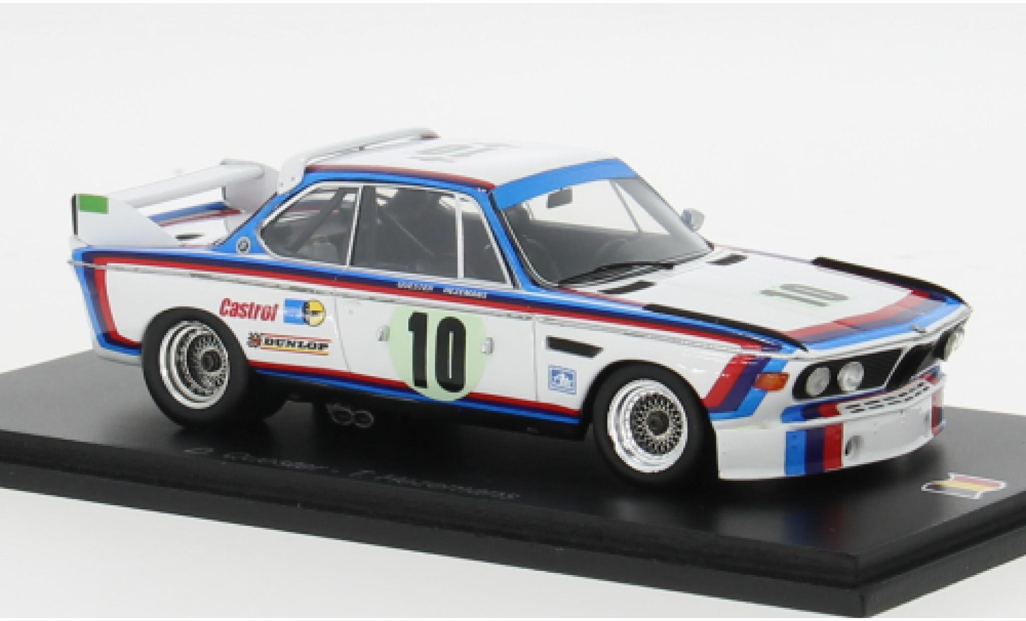 Bmw 3.0 1/43 Spark CSL #10 1:43 modelauto