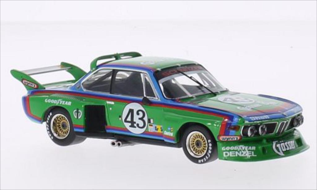 Bmw 3.5 CSL 1/43 IXO CSL Gr.5 No.43 Gosser Bier 24h Le Mans 1976 /A.Krebs modelauto