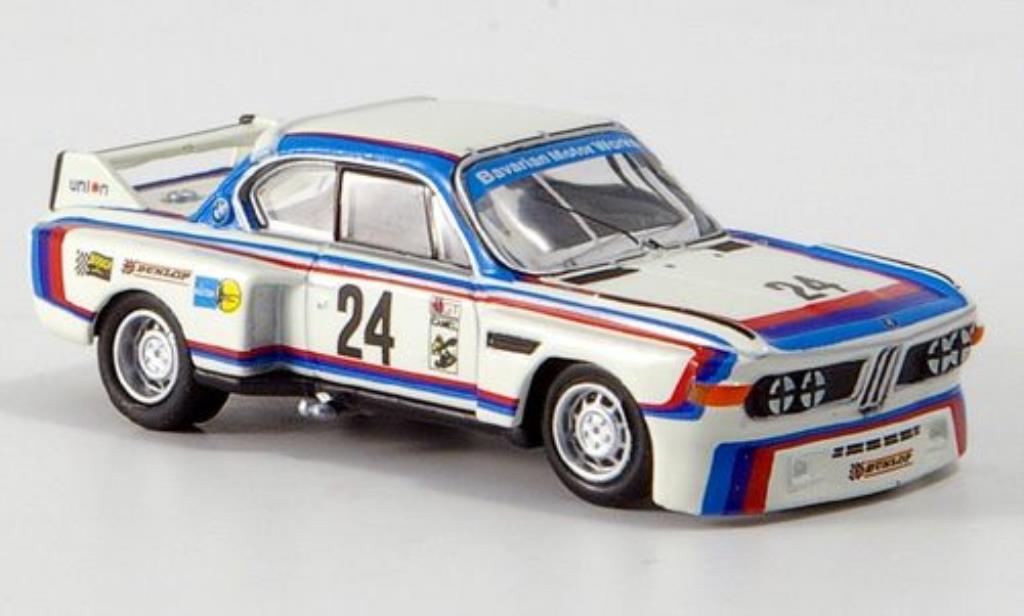 Bmw 3.5 CSL 1/87 Bub CSL No.24 Riverside 1975 modelauto