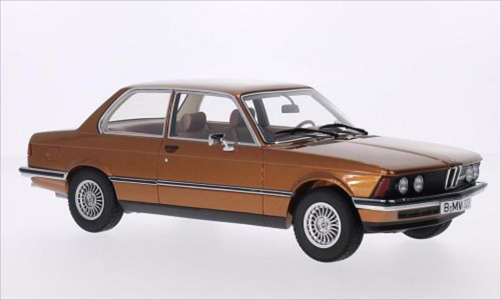 Bmw 323 1/18 Minichamps (E21) metallic bruin 1978 modelauto