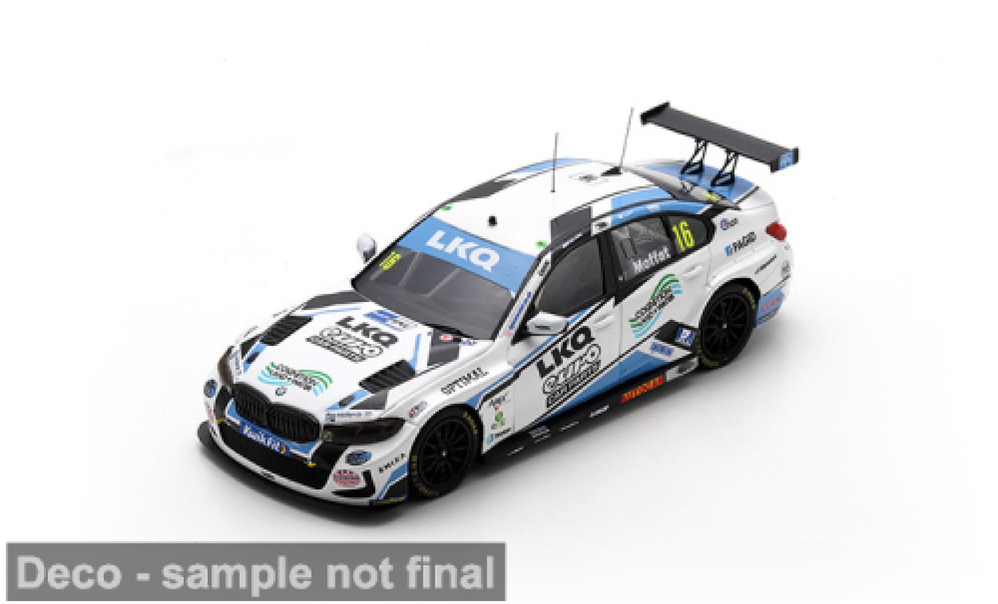 Bmw 330 1/43 Spark i BTCC 2025 #16 A.Moffat 1:43 modelauto